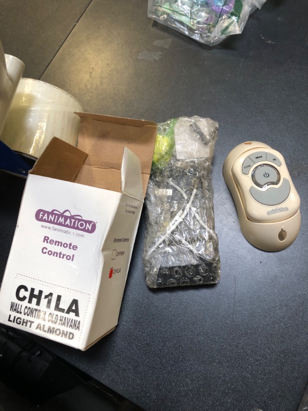 Photo 1 of Fanimation CH1LA Traditional Remote Controls Collection Finish, 4.50 inches, 0, Light Almond