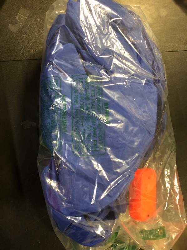 Photo 1 of FANFX Inflatable Astronaut space Costume Inflatable costume Full Body Suit Halloween Cosplay Costumes (blue, child)