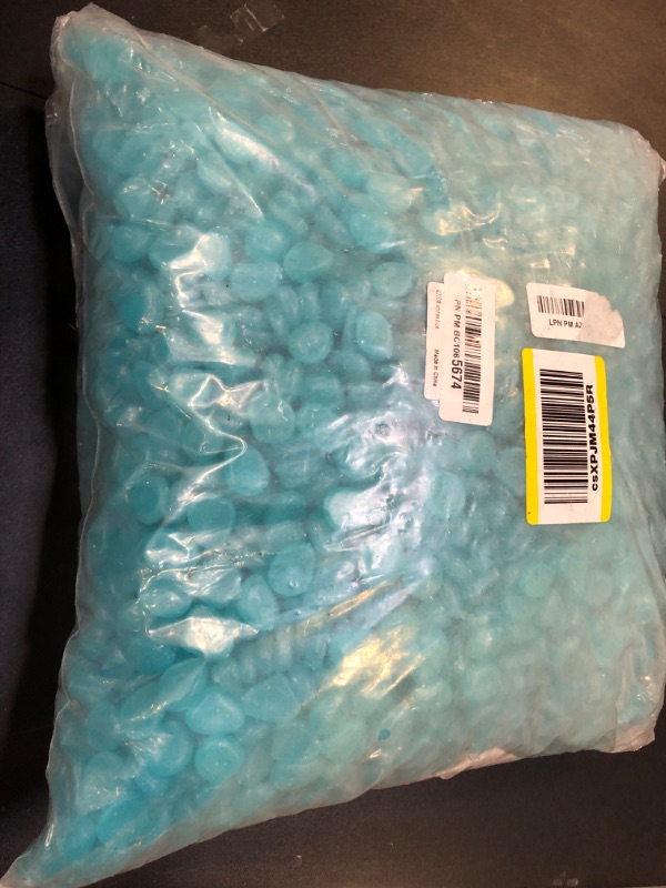 Photo 1 of 19.4Lbs 4800Pcs Glow in The Dark Stones Garden Pebbles Rocks Indoor Outdoor Decor Luminous Stone for Walkways Driveway Yard Grass Fish Tank Halloween Decoration Large Bag