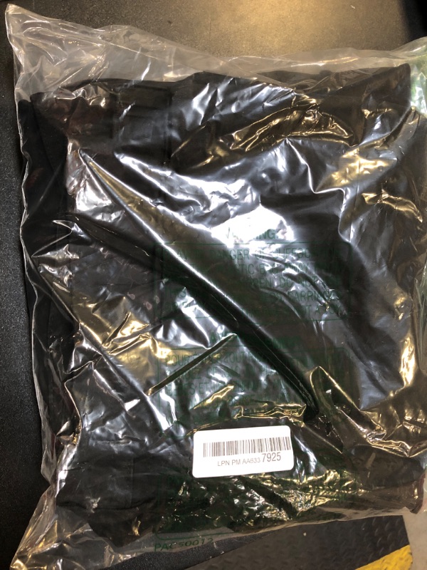 Photo 1 of Plaid&Plain Men's and Women's Black Cargo Pants - Slim Fit, 3D Shape, Articulated Knees, Stretchy Fabric C804 Black 38WX30L