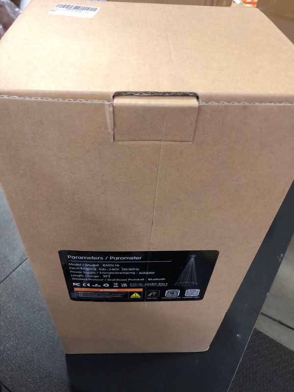 Photo 1 of 9FT Smart Christmas Cone Tree App Control DIY Color Changing Prelit LED Outdoor Christmas Tree Decorations Light Show, Waterproof Magical Large Xmas Tree with RemoteTimer for Yard Outside