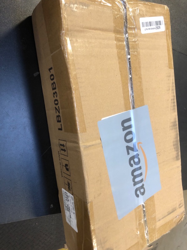 Photo 1 of Lifenite Side Table for Small Spaces, Narrow End Table with Magazine Holder, 2 in 1 Design Slim Side Table, Skinny Nightstand for Living Room Bedroom, Thin Side Magazine Table, Rustic Brown