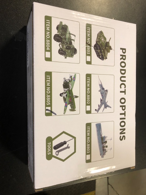 Photo 1 of Lucky Doug STEM Building Projects Model Airplane Set - 389 Pieces STEM Project Building Toys for Kids Ages 8-12, Assembly Science Kit Educational Army Toys Gift for Kids Boys 8 9 10 11 12-16 Years Old