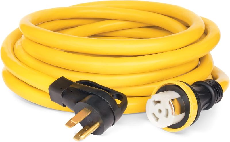 Photo 1 of Champion Power Equipment 30-Foot 50-Amp 125/250-Volt RV Generator Power Cord, (14-50P to SS2-50R)