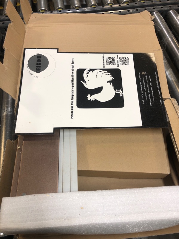 Photo 1 of Automatic Chicken Coop Door, Solar Powered Aluminum Chick Coops Doors Opener with Timer & Light Sensor?Remote Control 4 Modes Auto Coop Doors for Chicken