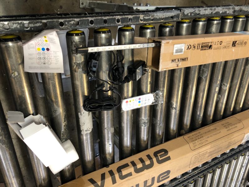 Photo 1 of Gepas LONGRUNNEW Replacement 35.4'' LED Light Strip Color Changing for Waterfall Spillway Pool Fountain with Adapter, Remote Control Designed