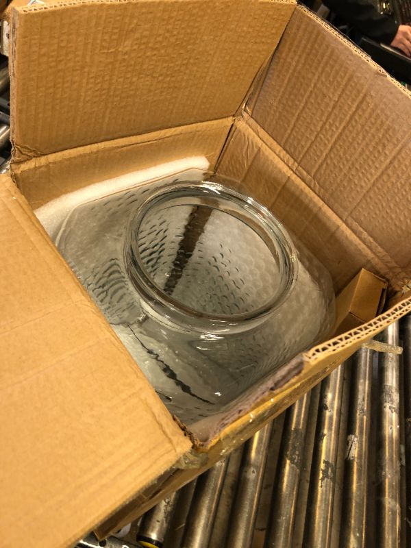 Photo 1 of Honeydak 4.6 Gallon Glass Beverage Dispenser with Stand Stainless Steel Spigot Glass Lid Leakproof Glass Drink Dispenser Ice Drink Clear Lemonade Juice Dispenser for Party Wedding Kitchen