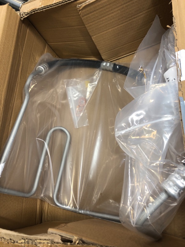 Photo 1 of A-Premium Power Steering Hose Pressure Line Hose Assembly Compatible with Volkswagen Jetta 2000-2005 Golf GTI 2006 Audi A3 1.8L 2.0L Turbo Manual Trans.