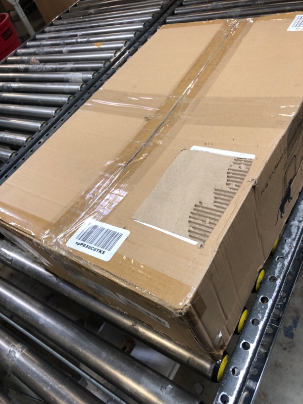 Photo 1 of Zarler Covered Stainless Steel Litter Box with Removable Lid, Extra Large Metal Litter Box with Lid, 23.7" L x 15.8" W x 16.8" H, Enclosed Cat Litter Boxes for Big and Multiple Cats (Dark Grey)