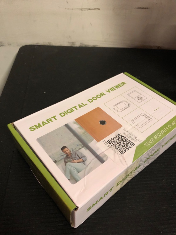 Photo 1 of Door Viewer Peephole Camera, Video Doorbell with 2.4 Inch HD LCD Screen Door Viewer Camera for Front Door Electronic 95° Wide Angle for Family House