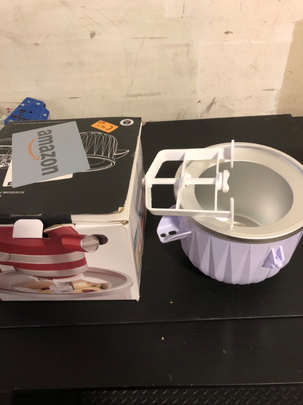 Photo 1 of Ice Cream Attachment for Kitchenaid, As Kitchenaid Ice Cream Maker Attachment, Compatible with KitchenAid 4.5 Qt and Larger Stand Mixers