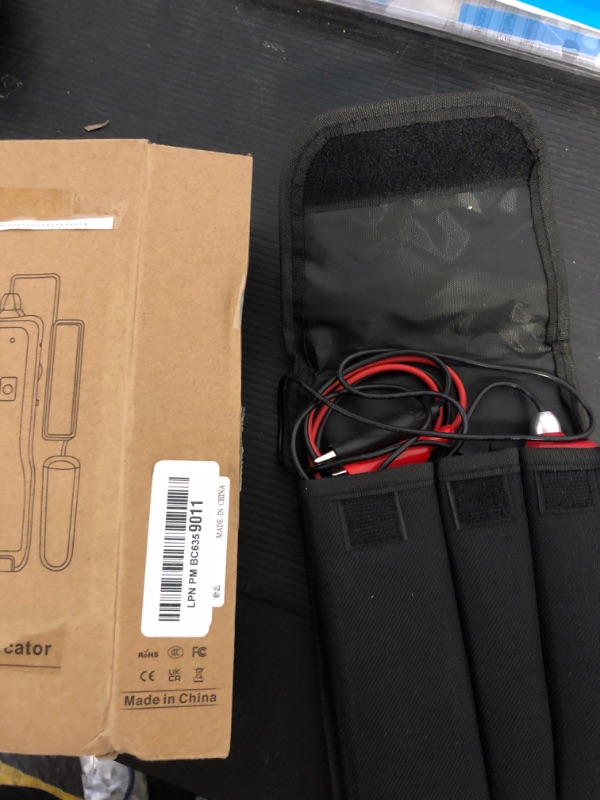 Photo 1 of TUIREL Underground Wire Locator, Cable Tester F02 Pro with 1100mAh Rechargeable Battery, Up to 4 Feet Deep and 2000 Feet Length, Wire Tracer for Locating Dog Fence Irrigation Cable Wire Control