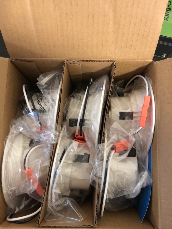 Photo 1 of Sunco 6 Pack Retrofit LED Recessed Lighting 4 Inch, Selectable 2700K/3000K/3500K/4000K/5000K, Dimmable Can Lights, Baffle Trim, 11W=60W, 660 LM, Damp Rated