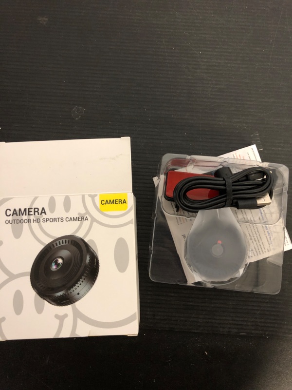 Photo 1 of Hidden Camera - Indoor Camera - Nanny Camera - Best Mini Camera - WiFi Wireless Camera - Home Camera for Pet/Baby - Live Video Recorder with Night Vision - Full HD Surveillance Camerar (Circular)