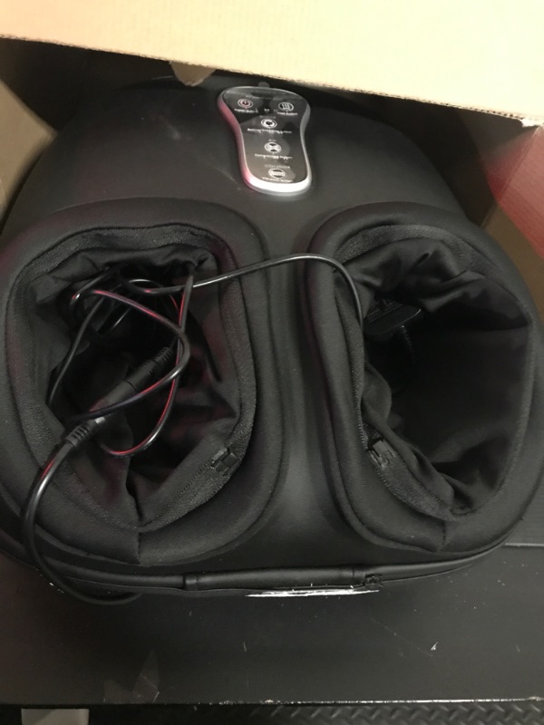 Photo 2 of COMFIER Shiatsu Foot Massager with Heat, Vibration,Rolling Compression Feet Massager Machine,Gifts for Her,Him Fits Size up to 13“ Multiple Modes