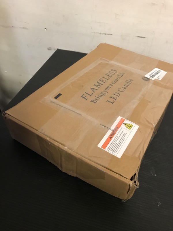 Photo 1 of Nimiko Flickering Flameless LED Candles,Battery Operated Candles 9 Pcs with Embedded Star String,Acrylic LED Pillar Candles with Remote,Suitable for Home Decoration to Create an Atmosphere?White?