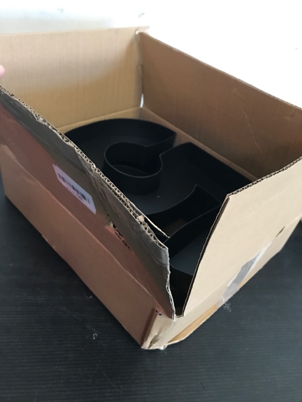 Photo 1 of Noveread 2 Pack 13.6" Fillable Cardboard Number, Paper Mache Numbers for Birthday Decoration Charcuterie Party Anniversary Fillable Paper Chocolate Candy Gift Box (Black,50)