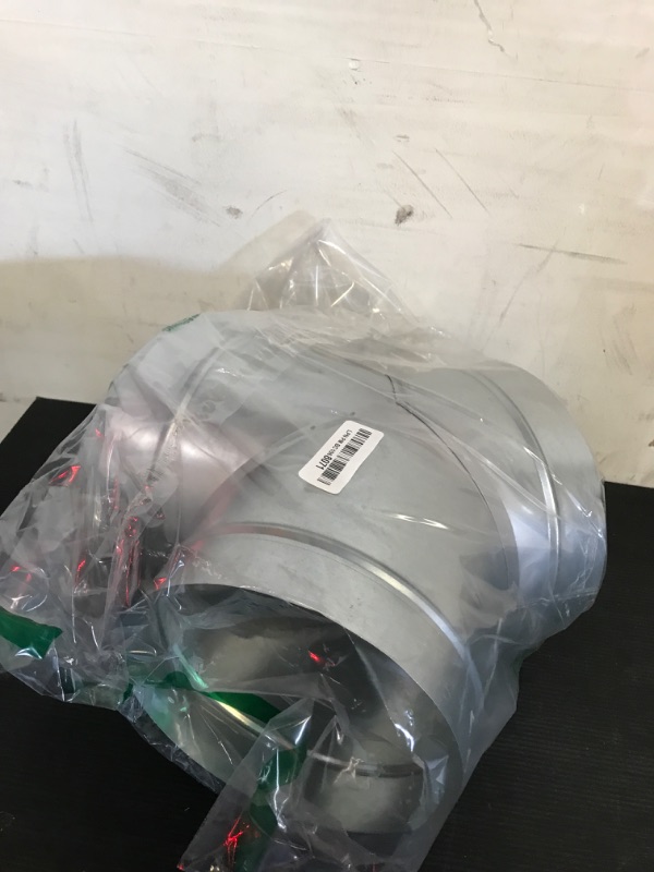 View 2 of ECOPRO VENT 8" Inch 3 Way Metal Duct Splitter. 60 Degree 3 Way Y Shape Connector. Connect Multiple Machines - Dryer and Extractor Hood or Dryer and Dryer in one ducting.