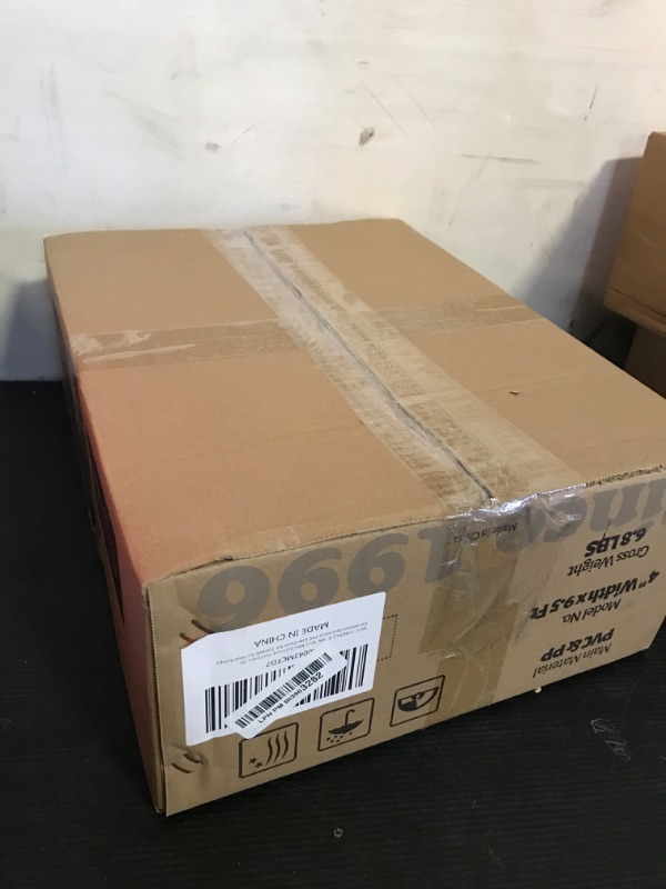 Photo 1 of WEETALL 4" 9.5Ft Mini Split AC Line Set Cover Kit with Flexible Pipe, Upgrade PP Decorative Cover for Central AC and Heat Pump Systems Tubing Cover