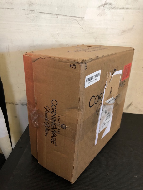 Photo 1 of CorningWare Ceramic Bakeware Set with Lids, Chip and Crack Resistant Stoneware Baking Dish, Microwave, Dishwasher, Oven, Freezer and Fridge Safe, 6-Piece French White