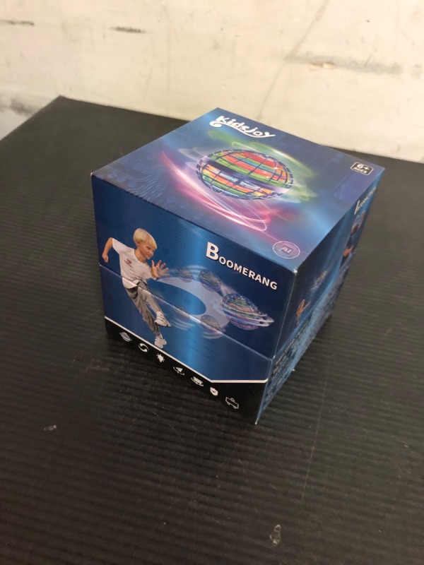 Photo 1 of Galaxy Ball 2024 Flying Orb Ball: Cosmic Globe Boomerang Ball with Led Lights, Hover Ball, Flying Spinner, Hand Drone for Kids, Girls, Boy Toys Age 6 7 8 9 10 11 12 Kids Cool, Blue