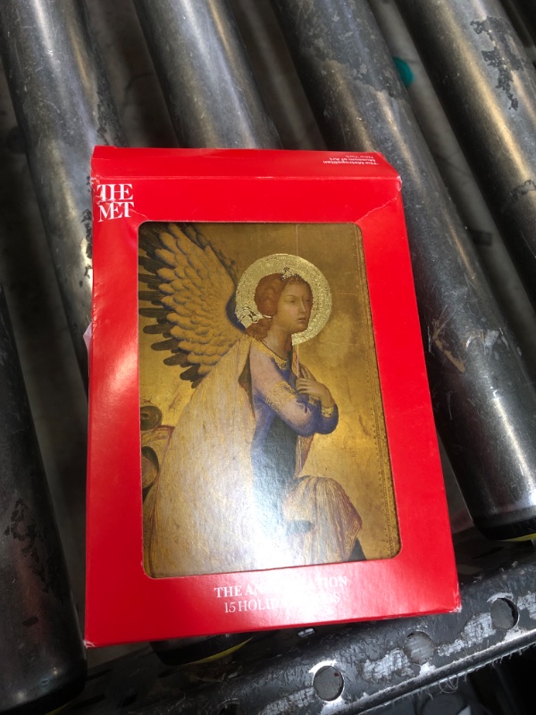 Photo 1 of Religious Christmas Cards 15 Boxed Cards with Envelopes, Christian Holiday Cards to Send Happy Christmas Greetings, Metropolitan Museum of Art Angel