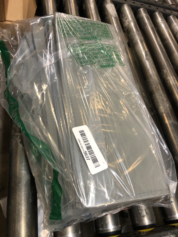 Photo 1 of DIMJ Storage Cubes, 6 Pack Cube Storage Bin, Foldable Storage Cubes with Window, Closet Storage Bins with Handle, 9x13.4 inch Storage Cubes for Clothes, Toys, Books(Grey)