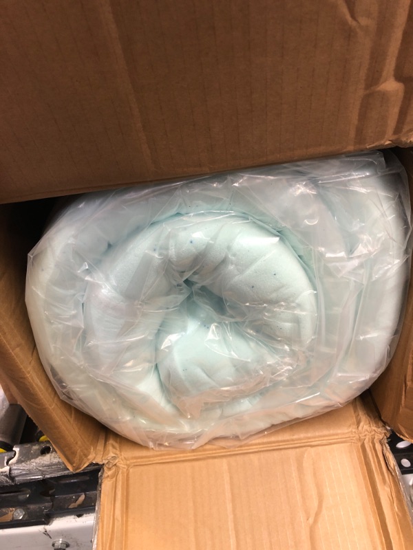 Photo 1 of LINENSPA Memory Foam Mattress Topper - 3 Inch Gel Infused Memory Foam - Plush Feel - Cooling and Pressure Relieving - CertiPUR Certified - Dorm Room Essentials - King Size