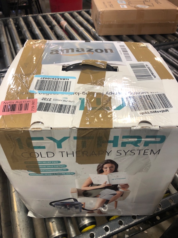 Photo 1 of Cold Therapy Machine, Ice-Machine-for-Knee-After-Surgery, Knee Replacement Recovery Equipment for Pain Relief, Cryotherapy System w/Compression Pad for Knee, Shoulder, Ankle, Foot, Leg, Hip

