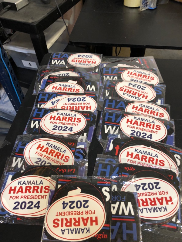 Photo 2 of 10 Packs Kamala Harris for President Bumper Sticker,Harris Walz 2024 Decal Stickers,Kamala Harris Walz Presidential Election Campaign Merchandise for Laptop Window Car We are Not Going Back 15 PACK 