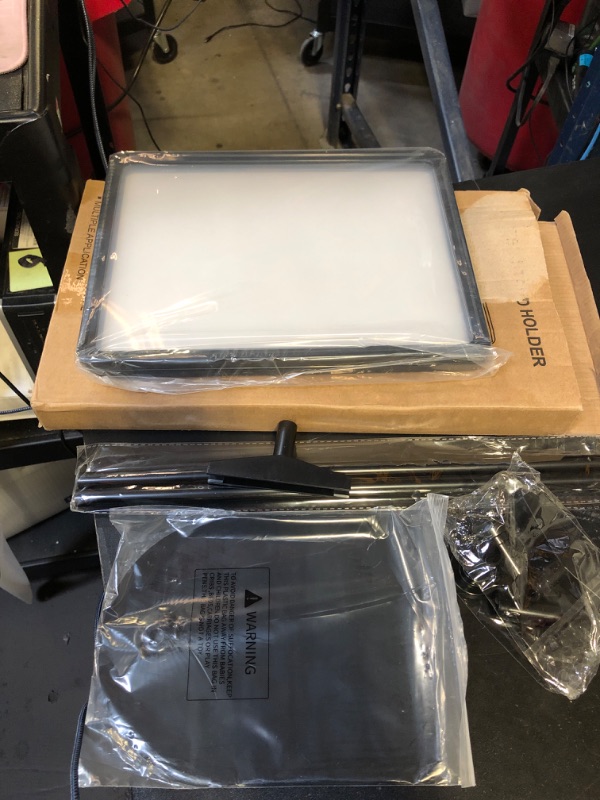 Photo 1 of Adjustable Sign Poster Stand with Aluminum Snap Open, 8.5 x 11 Inch Reusable Frame for Advertising Business Menu Sign Holder, Vertical and Horizontal View Sign Displayed (Black, 2 Pack)