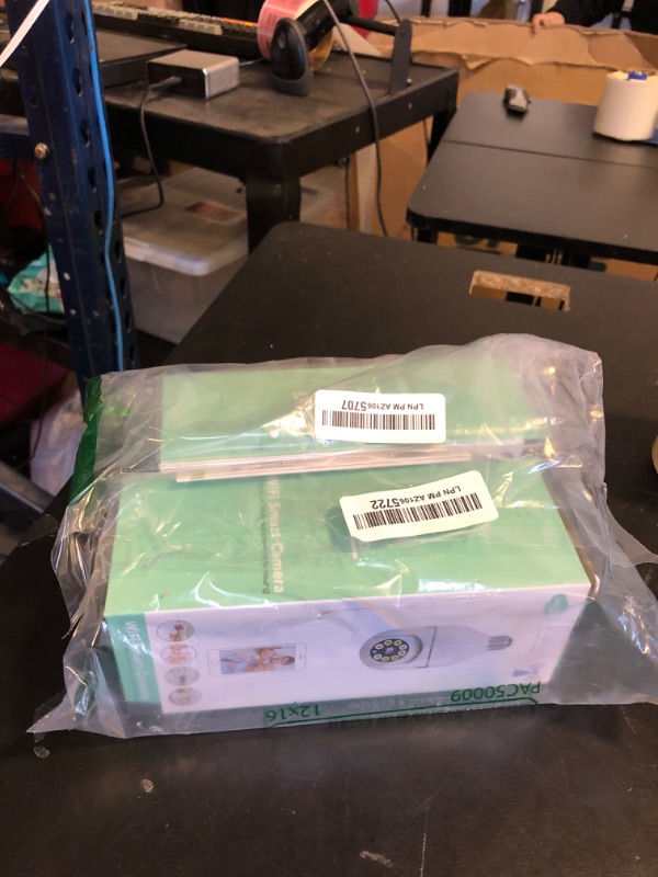 Photo 1 of 2 Pack 3MP Light Bulb Security Camera Wireless Outdoor, 360° Indoor WiFi Smart Light Socket Cameras for Home Security Cameras with Motion Detection and Alerts, 2-Way Audio, Compatible with Alexa