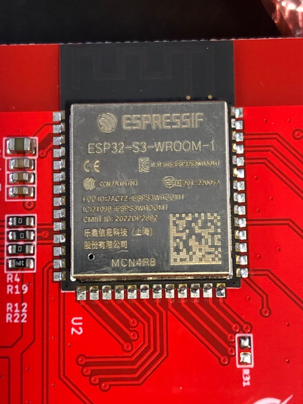 Photo 1 of ESP32 Touchscreen Monitor 5 Inch TFT LCD Touch Screen 800x480 SPI HMI Display ESP32-S3-WROOM