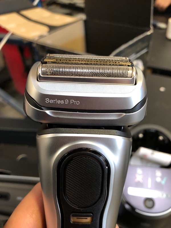 Photo 1 of Braun Series 9 PRO+ 9577cc Electric Razor for Men, 5 Pro Shave Elements & Precision Long Hair Trimmer, 6in1 SmartCare Center, PowerCase for Mobile Charging, Wet & Dry, 60min Battery Runtime