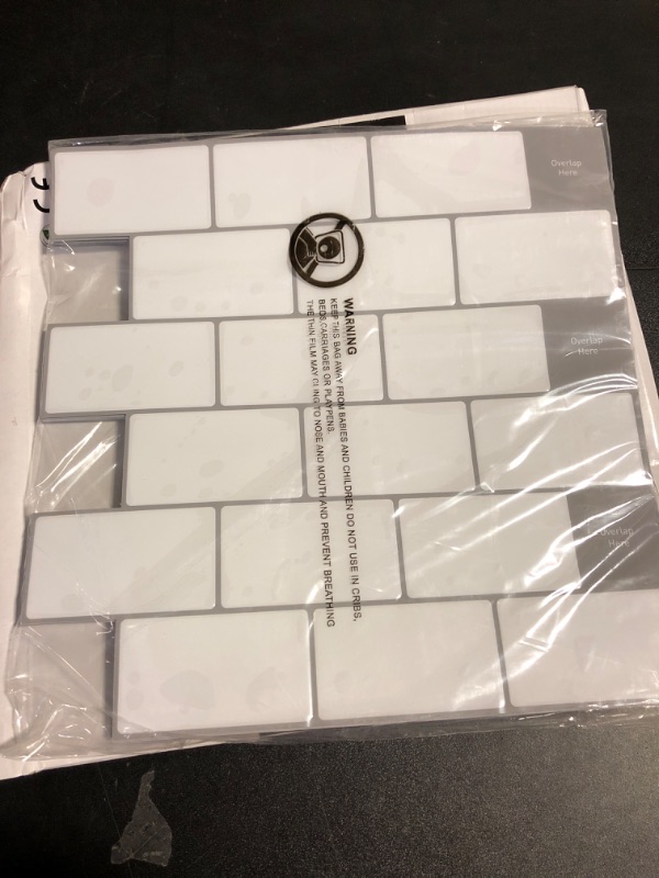 Photo 1 of Art3d 10-Sheet Peel and Stick Tile Backsplash - 12"x12" Premium Kitchen Backsplash Peel and Stick Tile