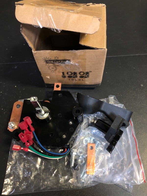 Photo 1 of 10L0L Heavy Duty Forward Reverse Switch Assembly for Club Car DS 1984-2005 36V Golf Cart, with Handle, Micro Switch, OEM# 1011997 1014808 1012987
