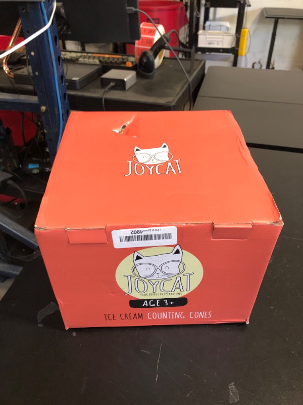 Photo 1 of JoyCat Ice Cream Preschool Learning Activities Counting and Color Sorting Set Stacking Toys for Kids 3-5, Fine Motor Skills Stacking Toys with Safety ? Durability, Math Learning Resources Toys 65PCS