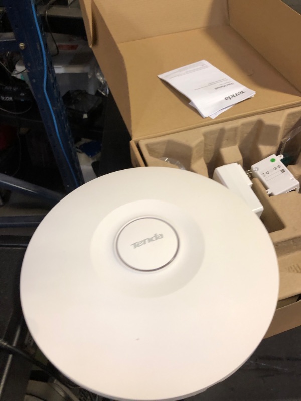 Photo 4 of Tenda WiFi 6 AX3000 Dual Band Gigabit Long-Range Ceiling Mount Access Point(I29)|Coverage 5400 sq.ft|PoE+ Powered|Surport IEEE 802.11ax Wave 2, OFDMA, Seamless Roaming, MU-MIMO|White