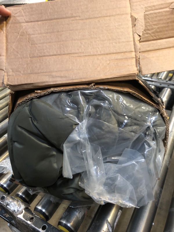 Photo 1 of Amazon Basics 3-Season 40 Degree F Rectangular Sleeping Bag For Camping and Hiking, Two Person Queen Sized, Double, Olive Green