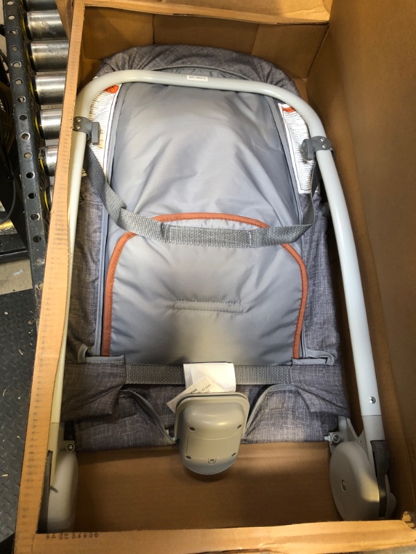 Photo 2 of Summer Infant 2-in-1 Bouncer & Rocker Duo [Heather Grey] Convenient and Portable Rocker and Bouncer for Babies Includes Soft Toys and Soothing Vibrations