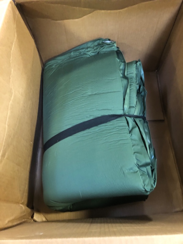 Photo 2 of Elegear Self Inflating Sleeping Pad, 3.1" Ultra-Thick Memory Foam Camping Pad with Pillow Fast Inflating in 20s Insulated Camping Mattress Pad 4-Season Camp Sleeping Mat for Camping/Travel/Car/Tent