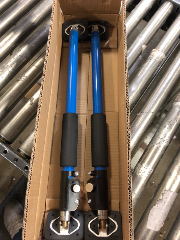 Photo 1 of SAND MINE Third Hand Tool, Adjustable Support Pole, 3rd Hand Support System, Steel Support Rod for Cabinet Jacks Cargo Bars Drywall Support, Extends from 25 Inch to 45 Inch, 2 Pack