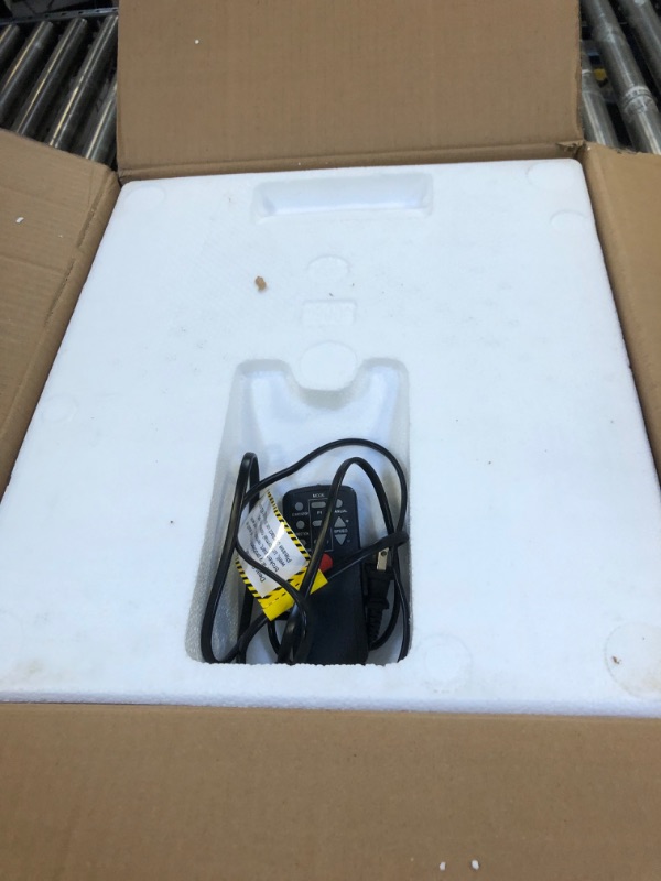 Photo 1 of Under Desk Elliptical Machine, Mini Ellipse Leg Exerciser Electric Seated Pedal Fully Assembled Quiet Compact for Seniors Portable Stepper with Remote Control for Home