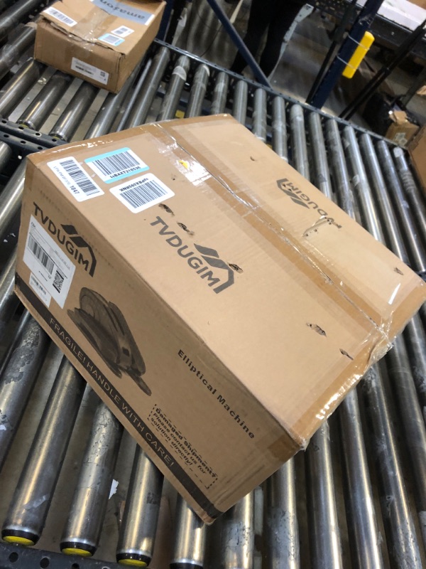 Photo 1 of Under Desk Elliptical Machine, Mini Ellipse Leg Exerciser Electric Seated Pedal Fully Assembled Quiet Compact for Seniors Portable Stepper with Remote Control for Home