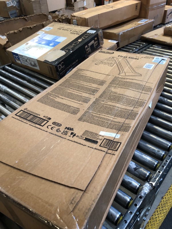 Photo 1 of Little Tikes First Slip And Slide, Easy Set Up Playset for Indoor Outdoor Backyard, Easy to Store, Safe Toy for Toddler,Kids (Red/Blue), 39.00''L x 18.00''W x 23.00''H Red/Blue 39.00''L x 18.00''W x 23.00''H