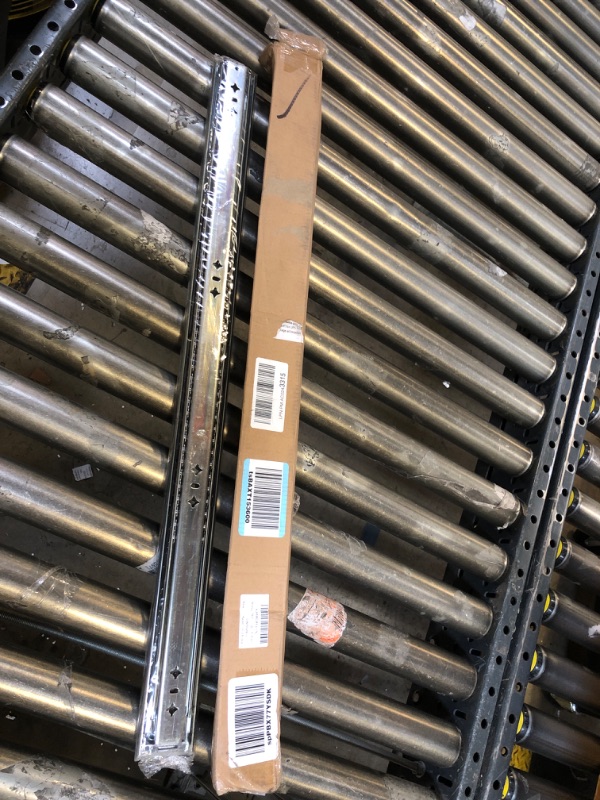 Photo 1 of Heavy Duty Drawer Slides, 30 Inch, 300 lb Load Capacity, Side Mount, Ball Bearing, Full Extension, Locking, 1 Pair