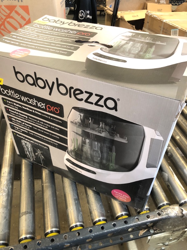 Photo 3 of Baby Brezza Bottle Washer Pro - Baby Bottle Washer, Sterilizer + Dryer - All in One Machine Cleans Bottles, Pump Parts, & Sippy Cups - Replaces Hand Washing, Bottle Brushes and Drying Racks