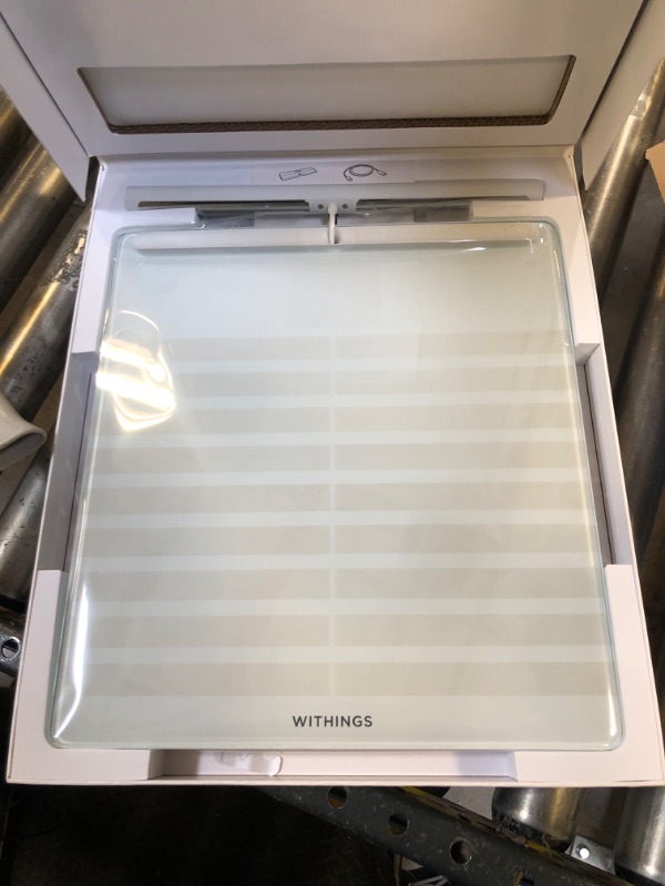 Photo 2 of WITHINGS Body Scan - Smart Scale with Segmental Body Composition Analysis, Weighing Scales Body Weight & Vascular Age, Visceral Fat, Heart Rate, iOS/Android