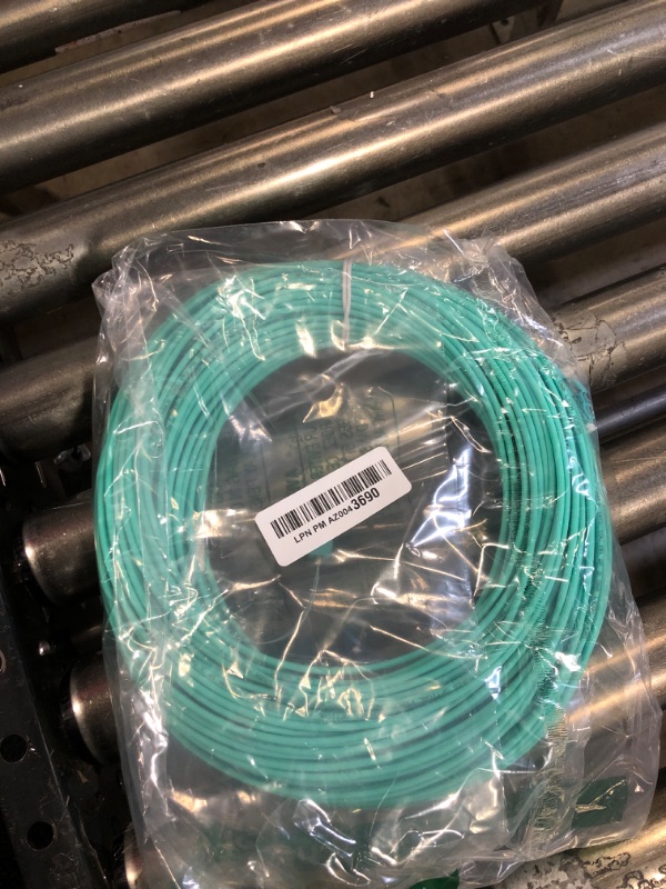 Photo 1 of VANDESAIL LC-LC Multimode Armored Fiber Optic Patch Cable, OM3 Uniboot LC to LC Fiber Patch Cable MM Fiber Jumper Cables LSZH 50/125µm 10GB for SFP+ Transceivers -45M/150FT 1pack