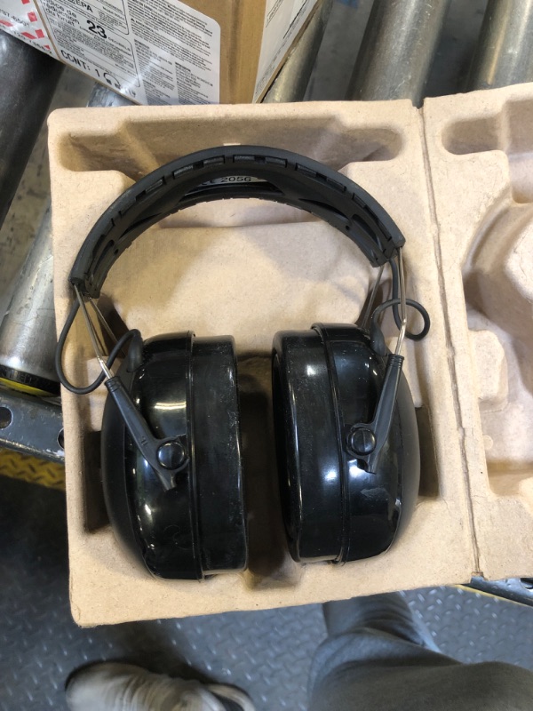 Photo 2 of 3M WorkTunes Connect + Gel Ear Cushions Hearing Protector with Bluetooth Technology, Ear protection for mowing, snowblowing, const